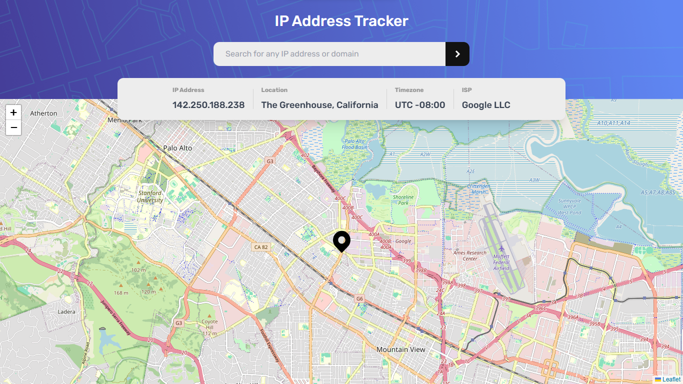 IP Address Tracker